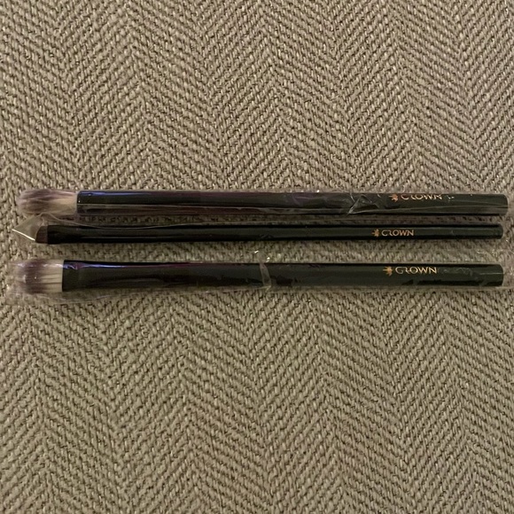 3 Crown Eye Make Up Brushes BRAND NEW - Picture 2 of 2